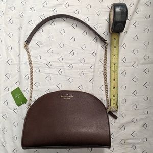 New! Kate Spade Brown Shoulder Purse